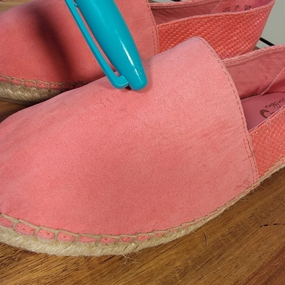Circus by Sam Edelman Laila Pink Espadrilles Flats Size 6